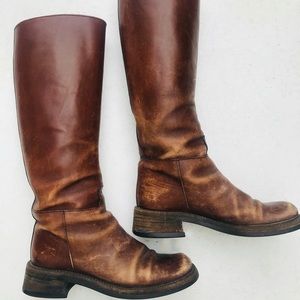 Prada ILGA Vintage Rare Boots Made In Italy Beautiful Fashion furn, Home Staging